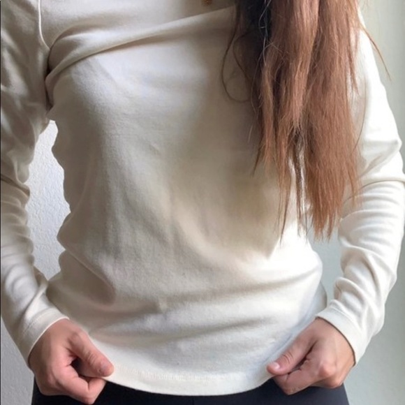 Banana Republic Large White Long Sleeve Shirt - Picture 2 of 9